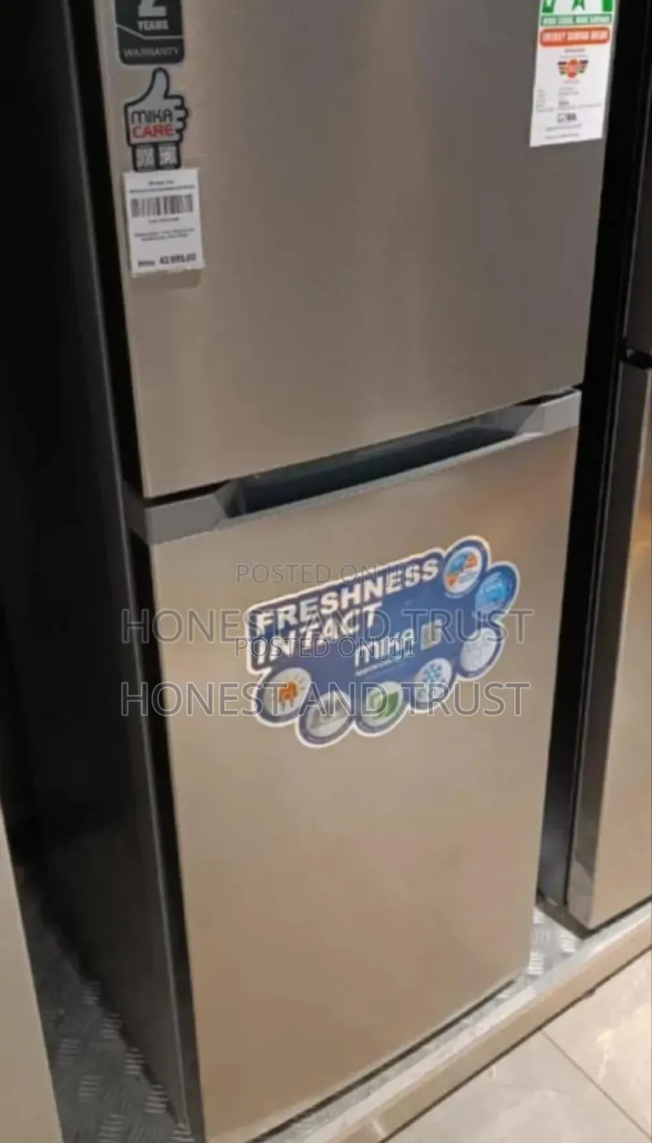 Brand New Mika 138l Refrigerator