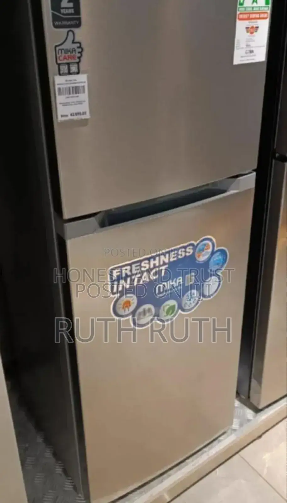 Brand New Mika 138l Refrigerator