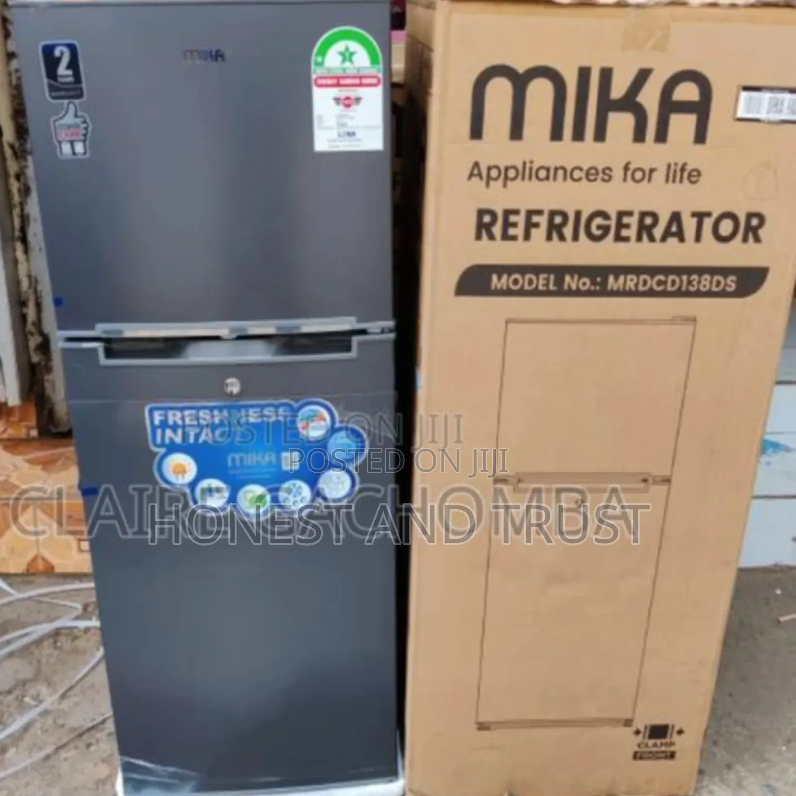 Best Quality Mika Refrigerator 138litres