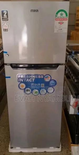 Mika 168l Double Door Refrigerator