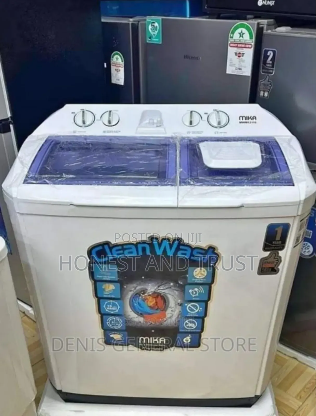 Mika 10kg Washing Machine