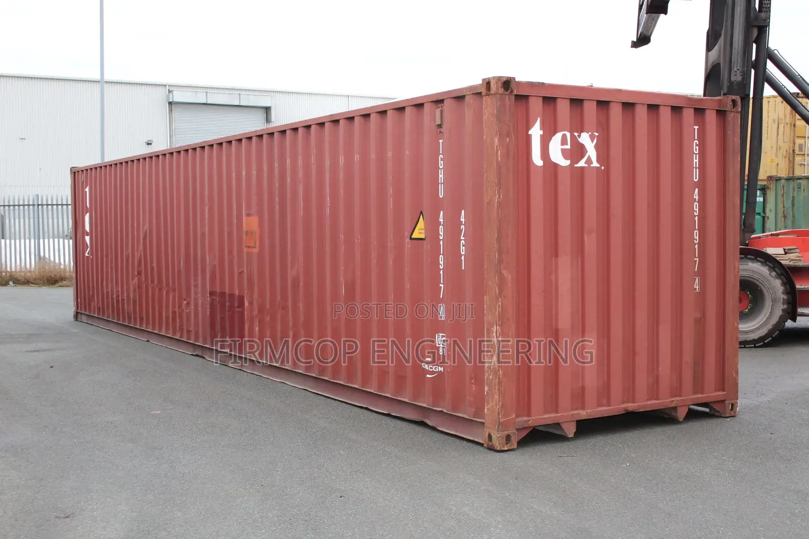 40ft Clean Container-Container Modification Available