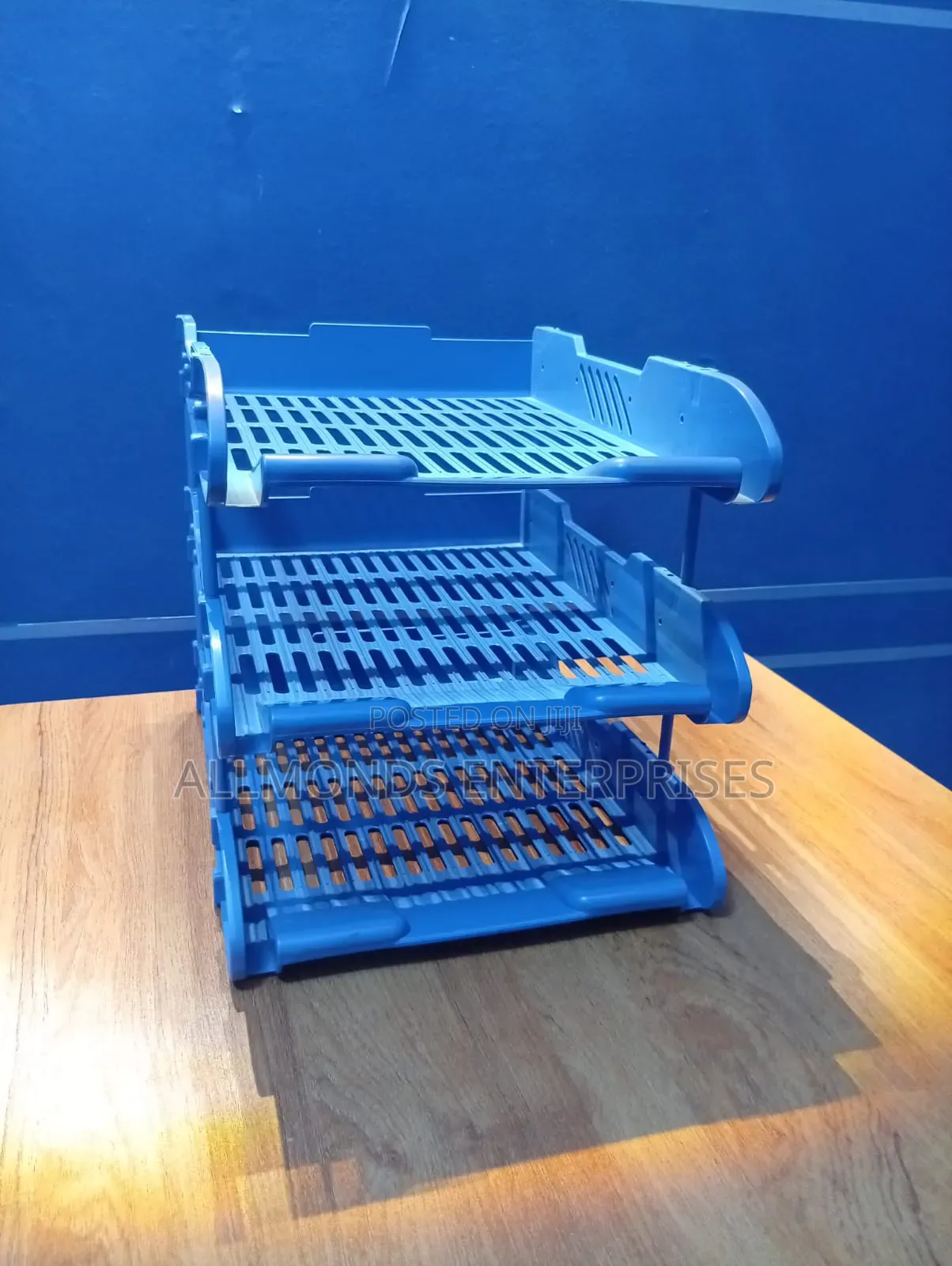 Plastic Documents Tray- 3 Tier