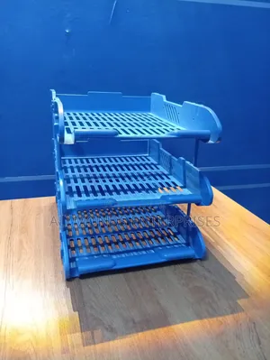 Plastic Documents Tray- 3 Tier
