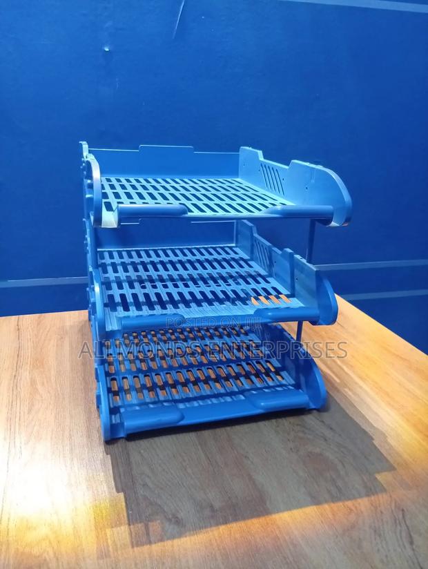 Plastic Documents Tray- 3 Tier - thumbnail 6