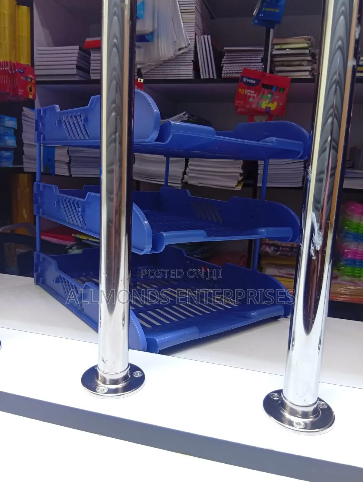 Plastic Documents Tray- 3 Tier