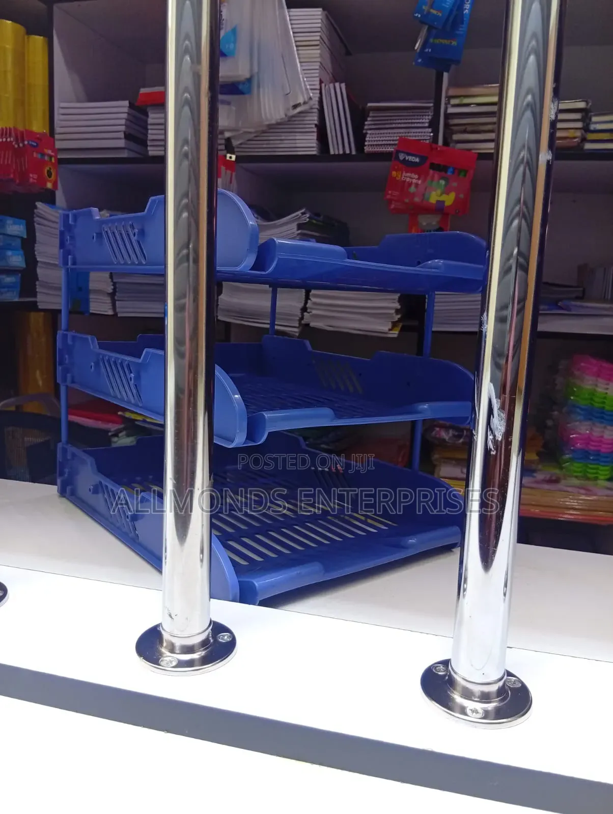Plastic Documents Tray- 3 Tier