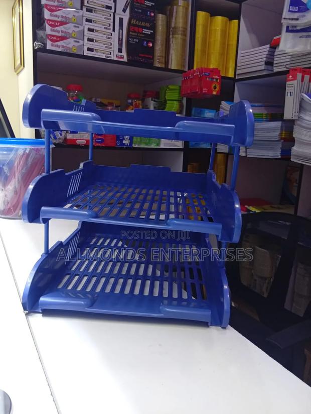 Plastic Documents Tray- 3 Tier - thumbnail 10