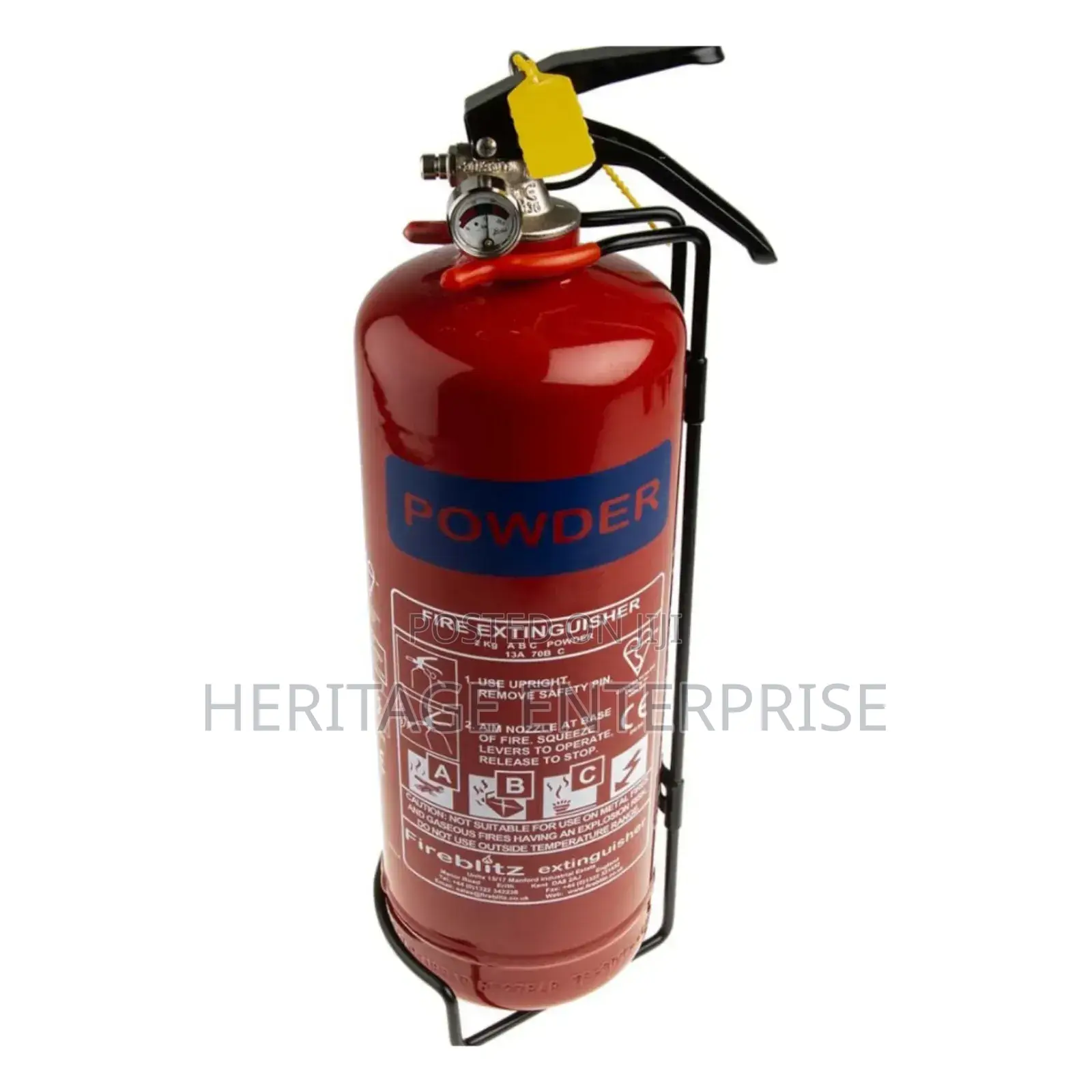 Fire Extinguisher 2kg Dry Powder