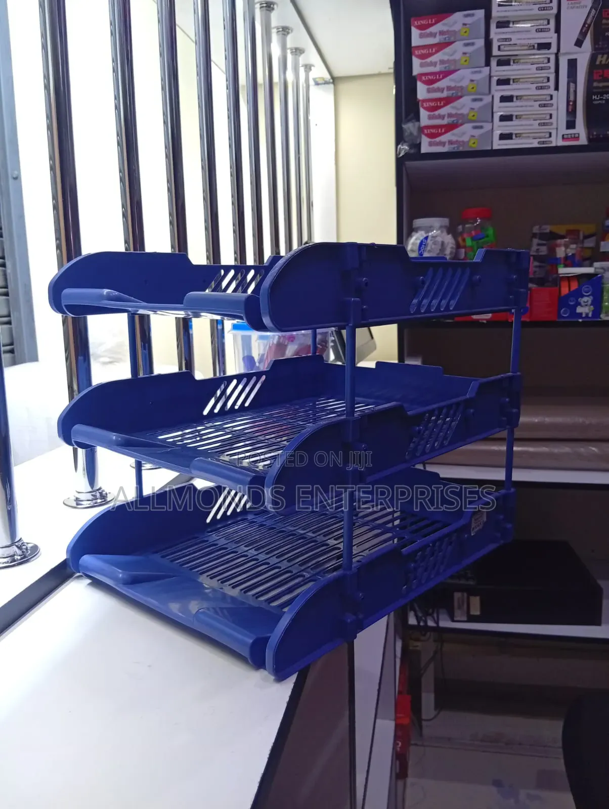Plastic Documents Tray- 3 Tier