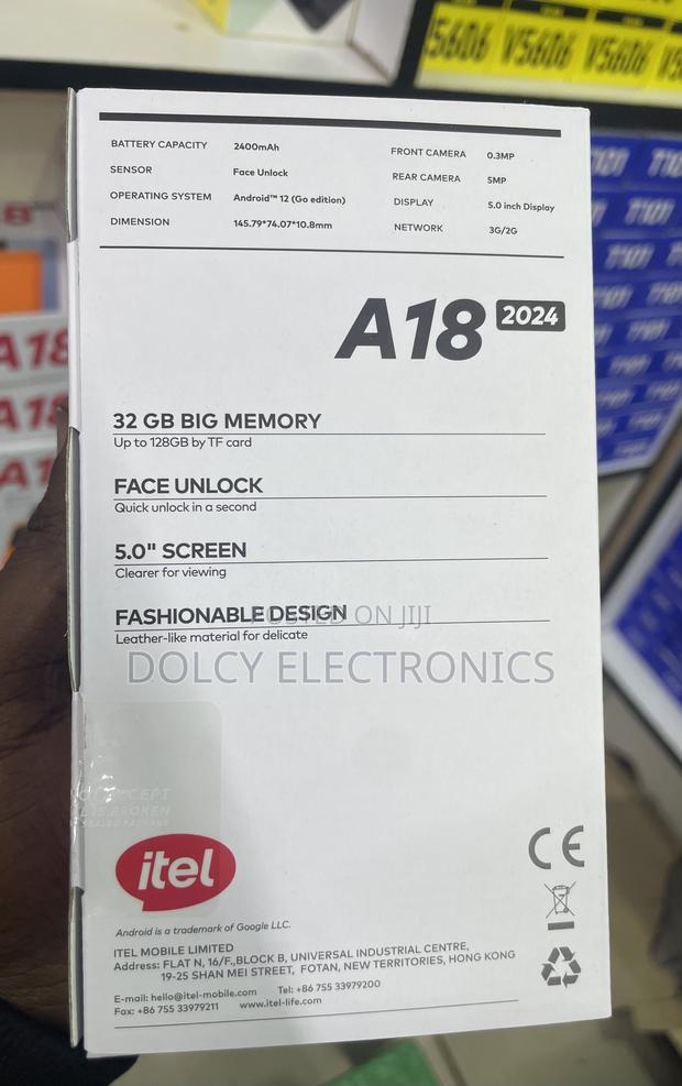 New Itel A18 32 GB Orange - thumbnail 3