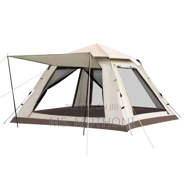6 -8 People Camping Tent Available Colour: Blue - main view