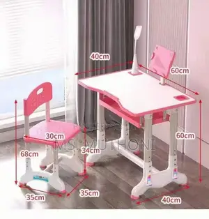 Kids Study Table With Rechargeable, Detachable Led Lamp