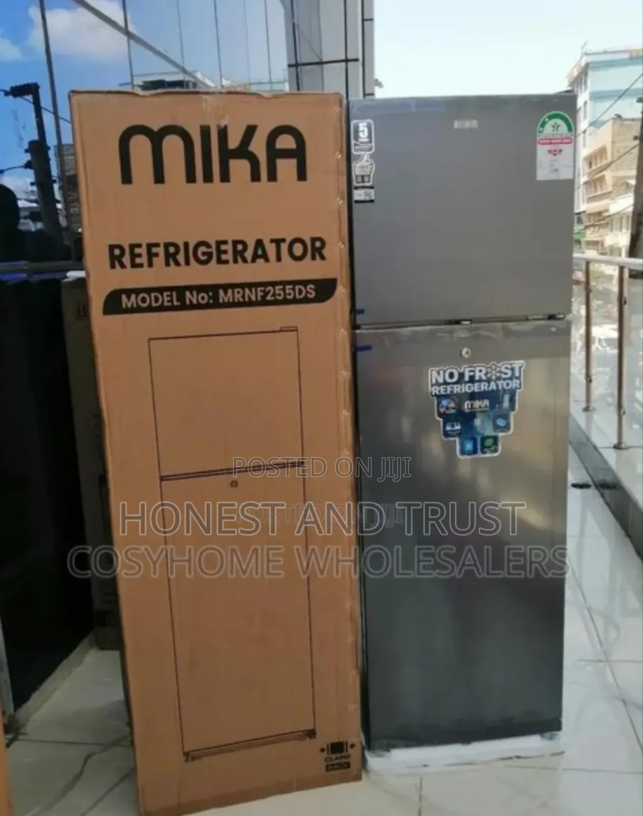 255litres Mika No Frost Fridge