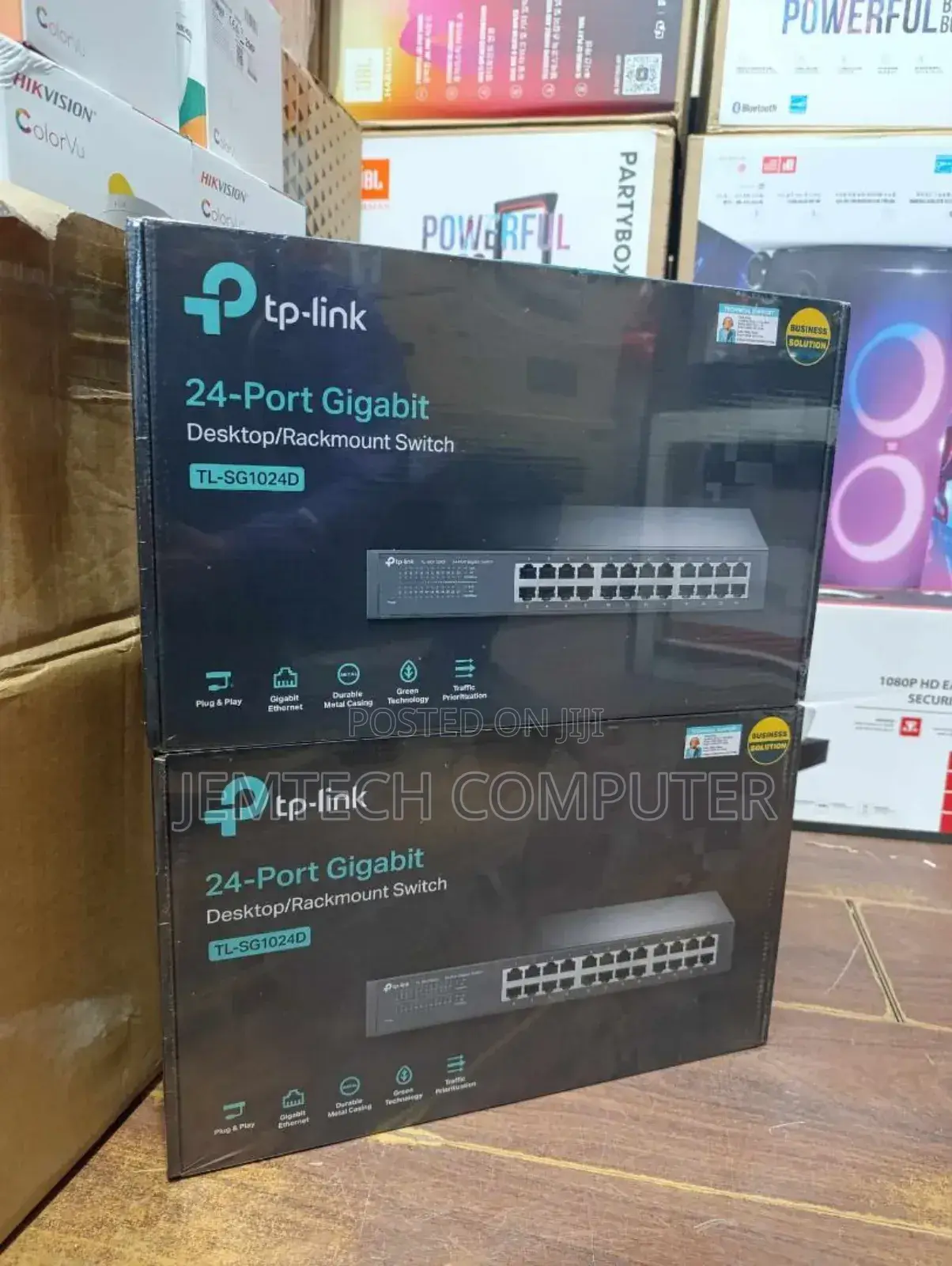Tp-Link 24-Port 1000mbs Gigabit Desktop Rackmount Switch