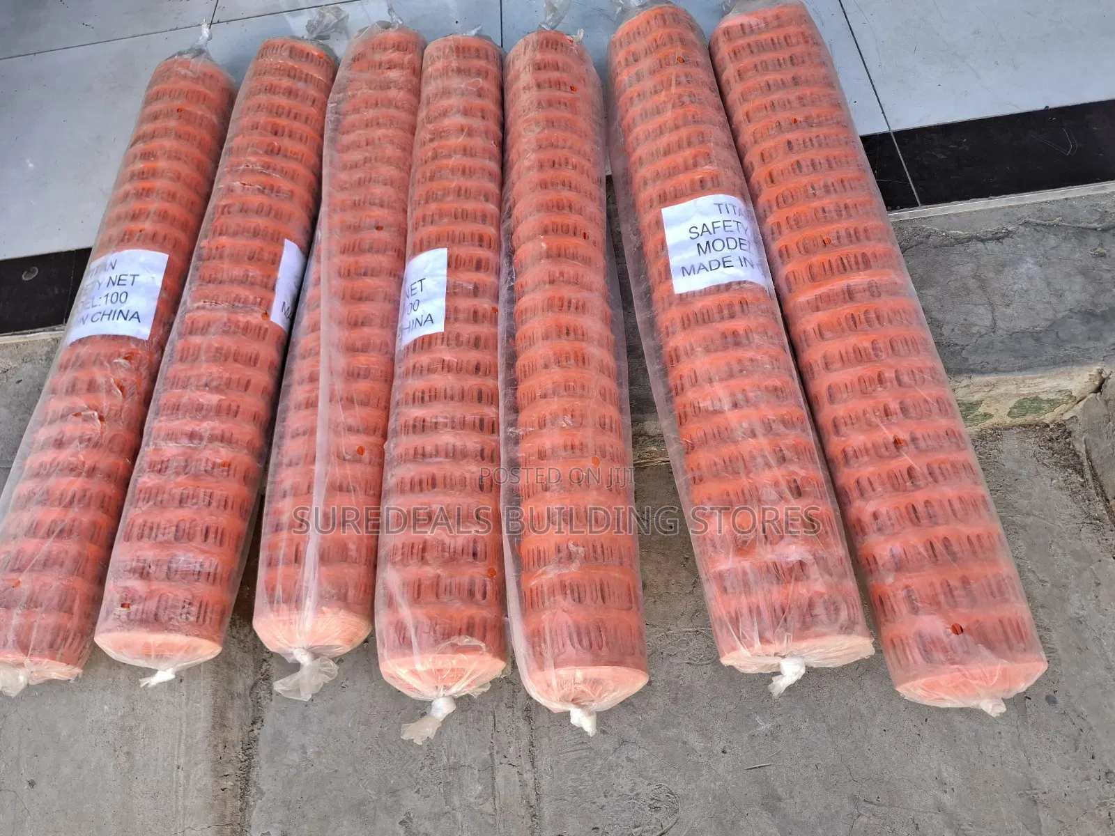 Orange Safety Barrier Net -1*50mtrs