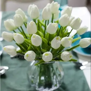 Beautiful White Tulips - Artificial Flowers