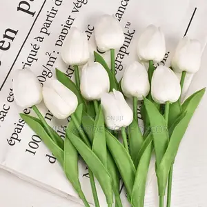 Beautiful White Tulips - Artificial Flowers