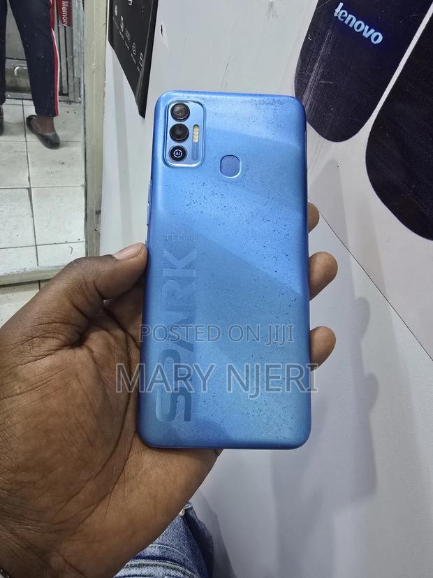 Tecno Spark 7 64 GB Blue - thumbnail 3