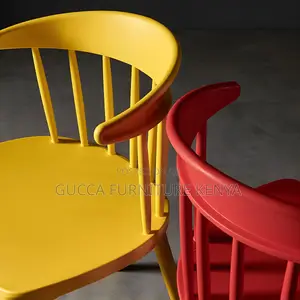 Home Chairs: Modern Style Stackable Plastic Dining Chair