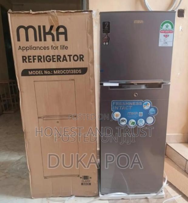 Mika 138litres Fridge Double Door