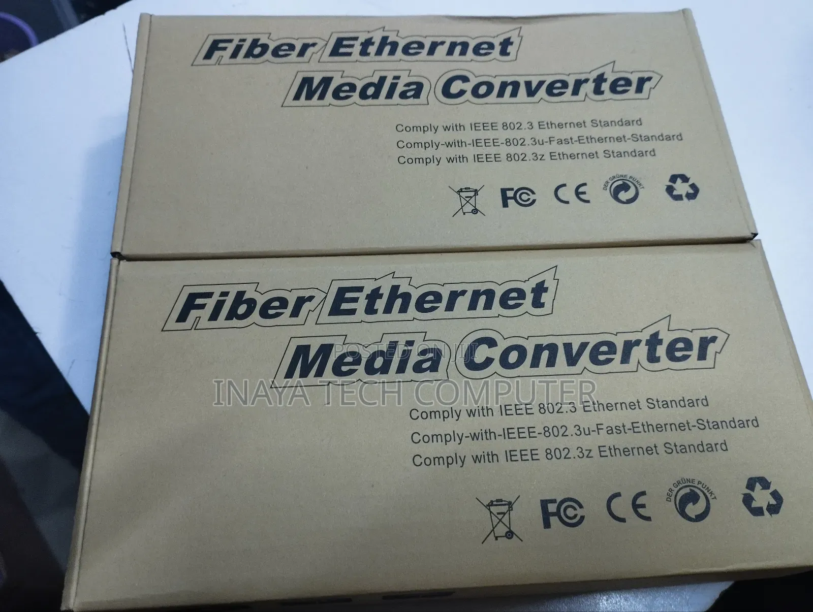 Fiber Ethernet 1000 Base Media Converter