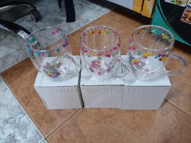 Insulated Double Wall Glass Cups