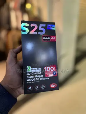 New Itel S25 Ultra 256 GB Black