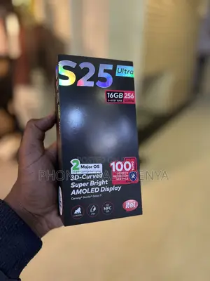 New Itel S25 Ultra 256 GB Black
