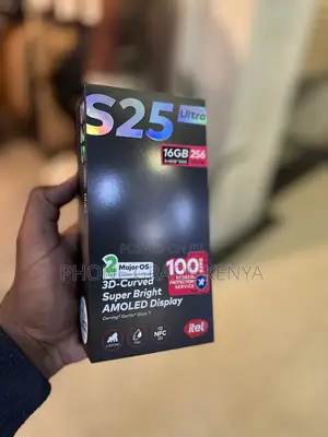 New Itel S25 Ultra 256 GB Black