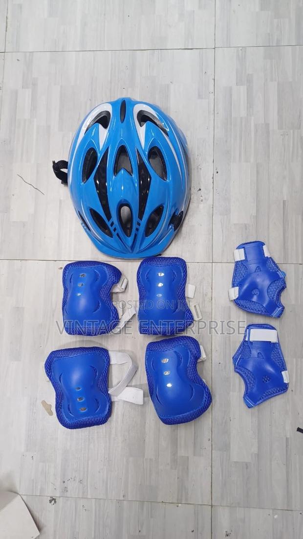 Hard Helmet and Guards - main view