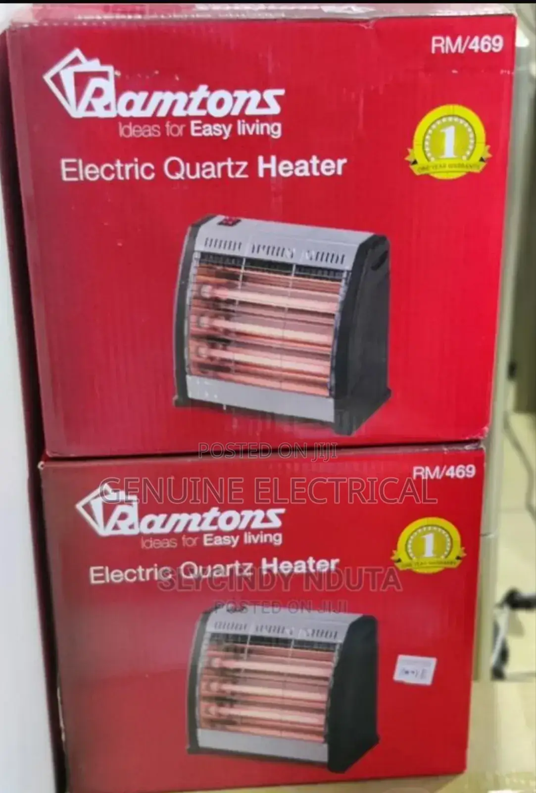 Ramtons Electric Quarts Heater