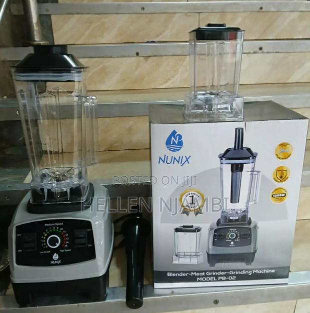 2 in 1 Nunix Professional Blender - main view