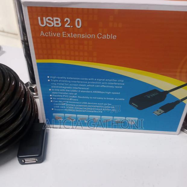 20 MTRS Usb Extension Cable With Signal Amplifier - thumbnail 2