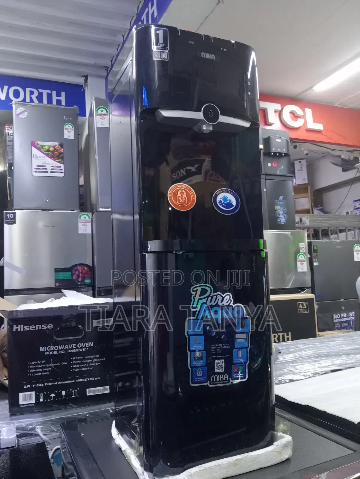 Mika Hot and Cold Water Dispenser