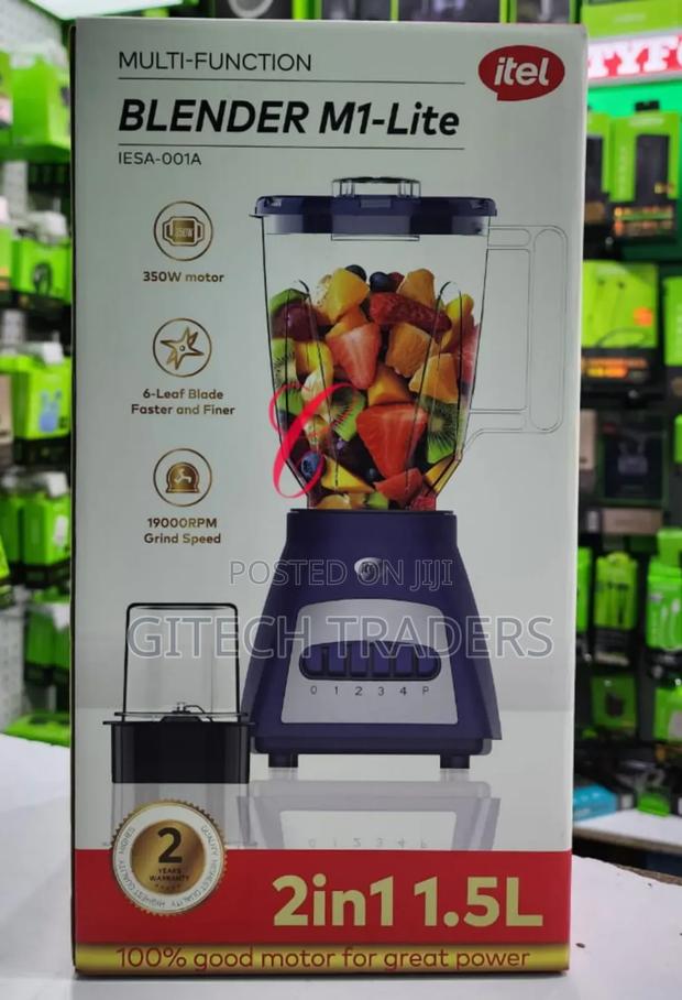 Itel 1.5l Multi-Functional 2in1 Blender - main view