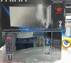 Brand New Black Mika Microwave With Grill