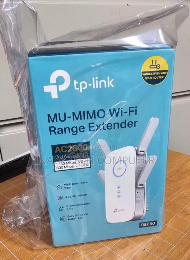 Tp-Link Ac2600 Wi-Fi Range Extender - Tl-Re650 - main view