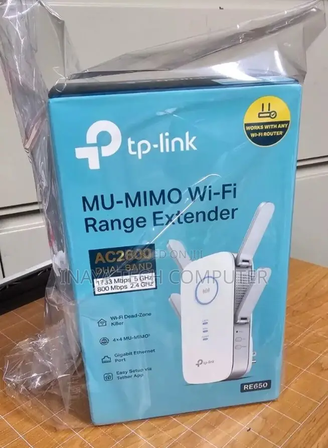 Tp-Link Ac2600 Wi-Fi Range Extender - Tl-Re650