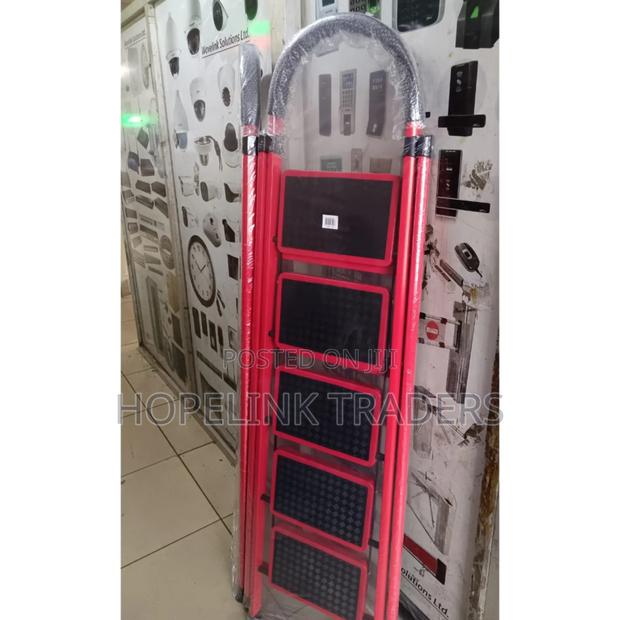 5 Steps Aluminium Household Ladder - main view