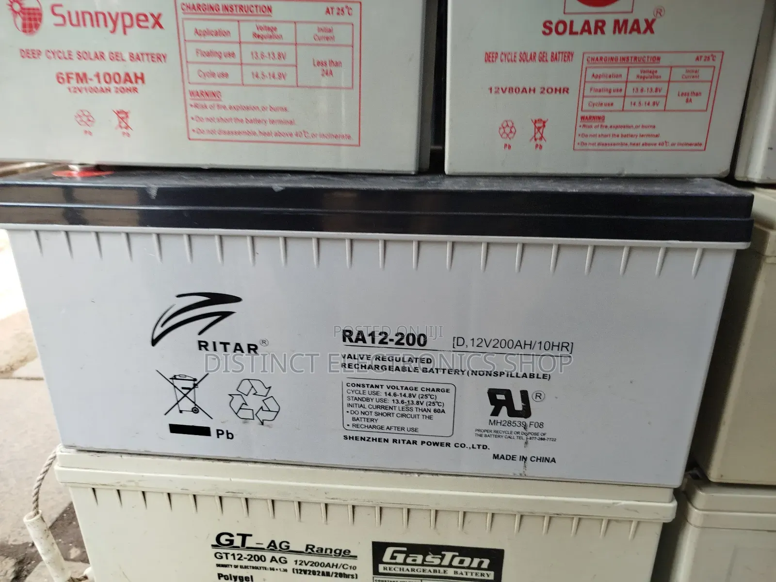 Solar Battery 12v 200ah
