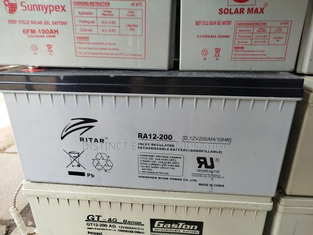 Solar Battery 12v 200ah - main view