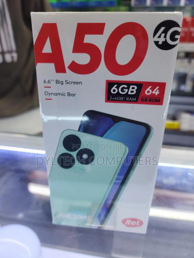 New Itel A50 128 GB Black - main view