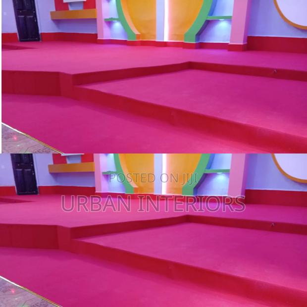 Red Vip Carpets. Church Altar Carpets