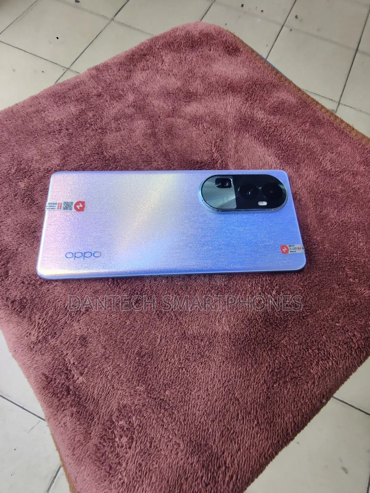 New Oppo Reno 10 5G 256 GB Silver