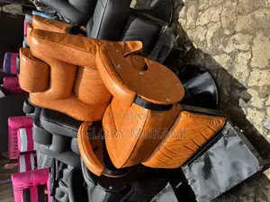 Brown Kinyozi Barber Chair