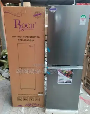 Roch 330litres Double Door Fridge