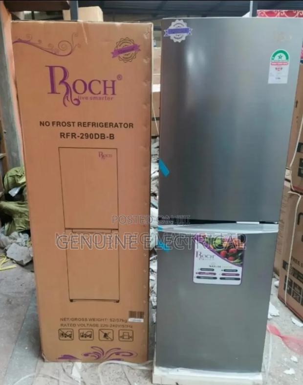 Roch 330litres Double Door Fridge