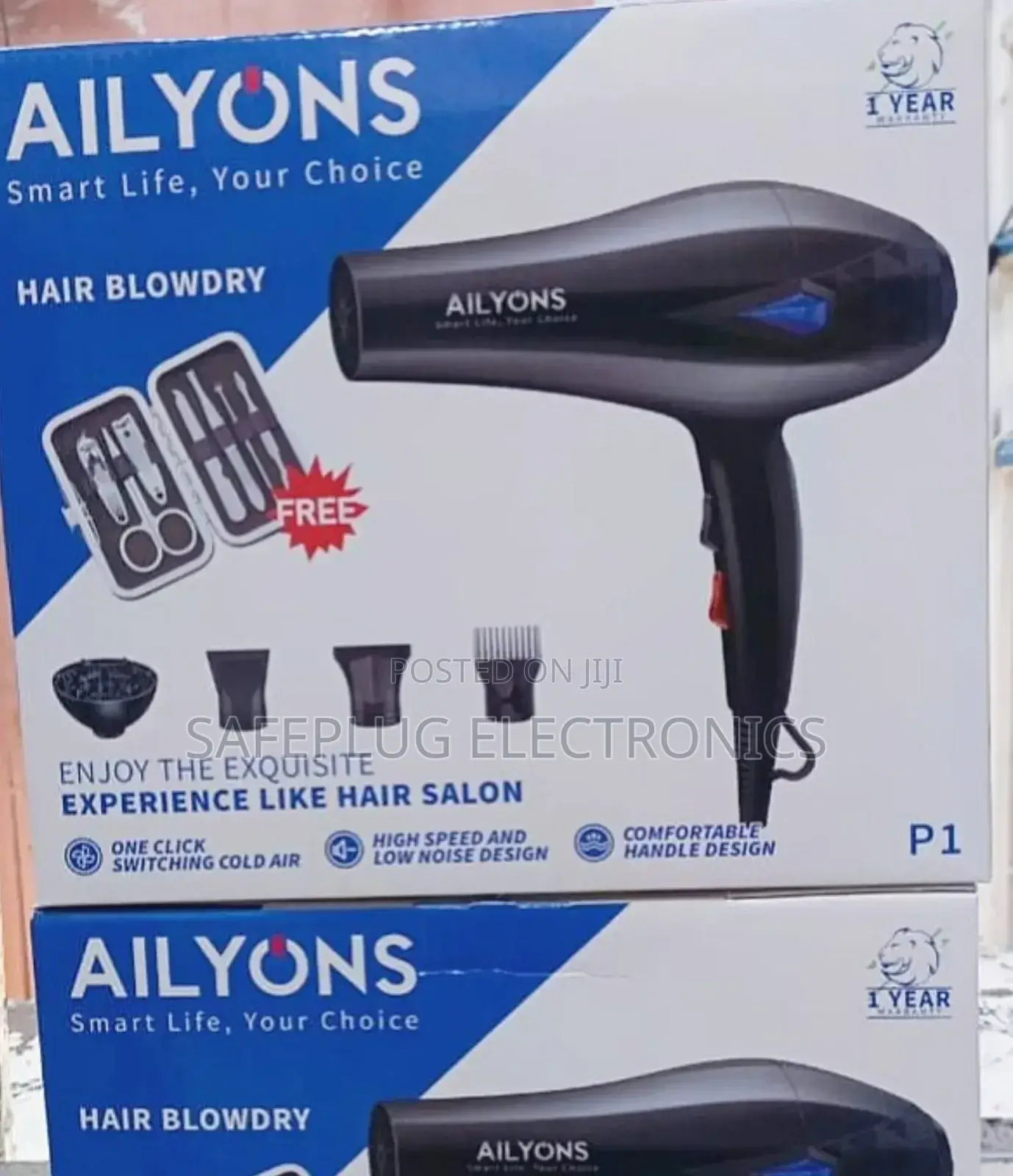 Ailyons Blow Dryer (P1) Exquisite Hairdryer