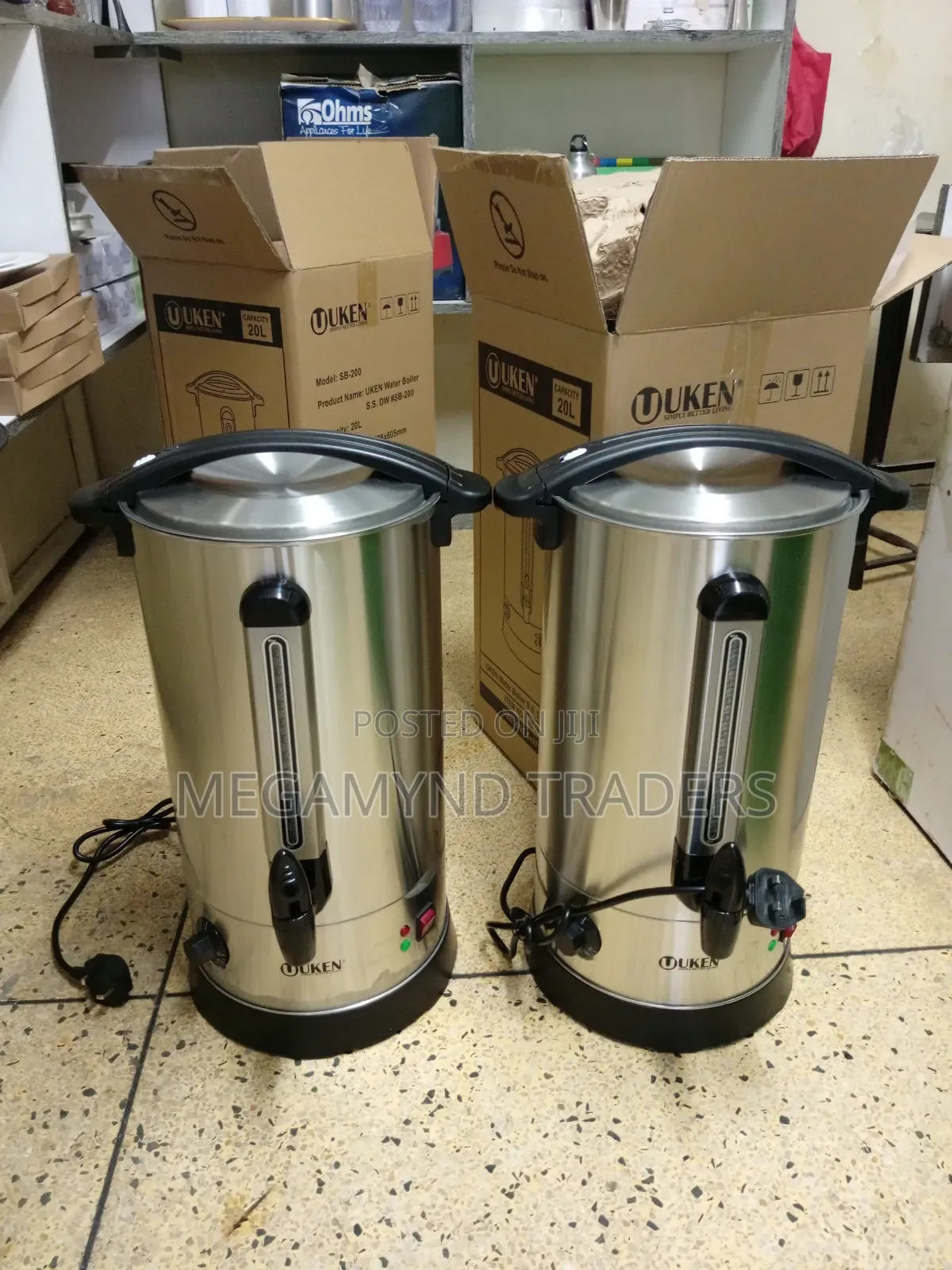 20 LTR Electric Tea Urn/Uken Electric Tea Urn 20 L